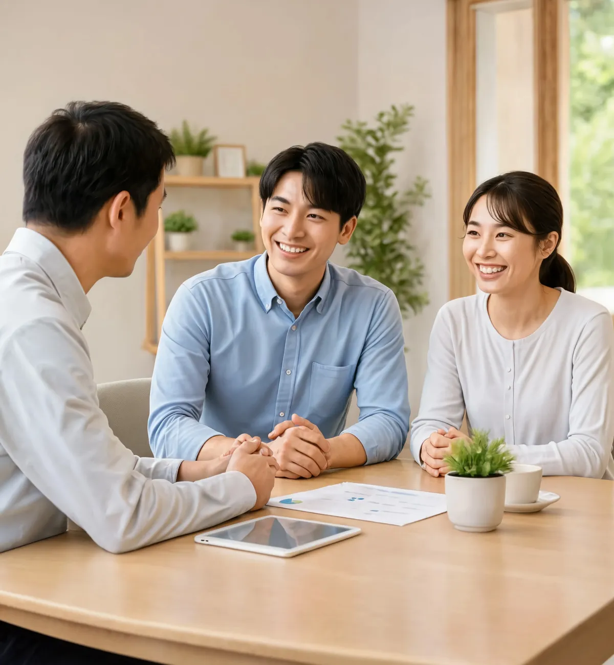 外壁塗装作業を行う職人