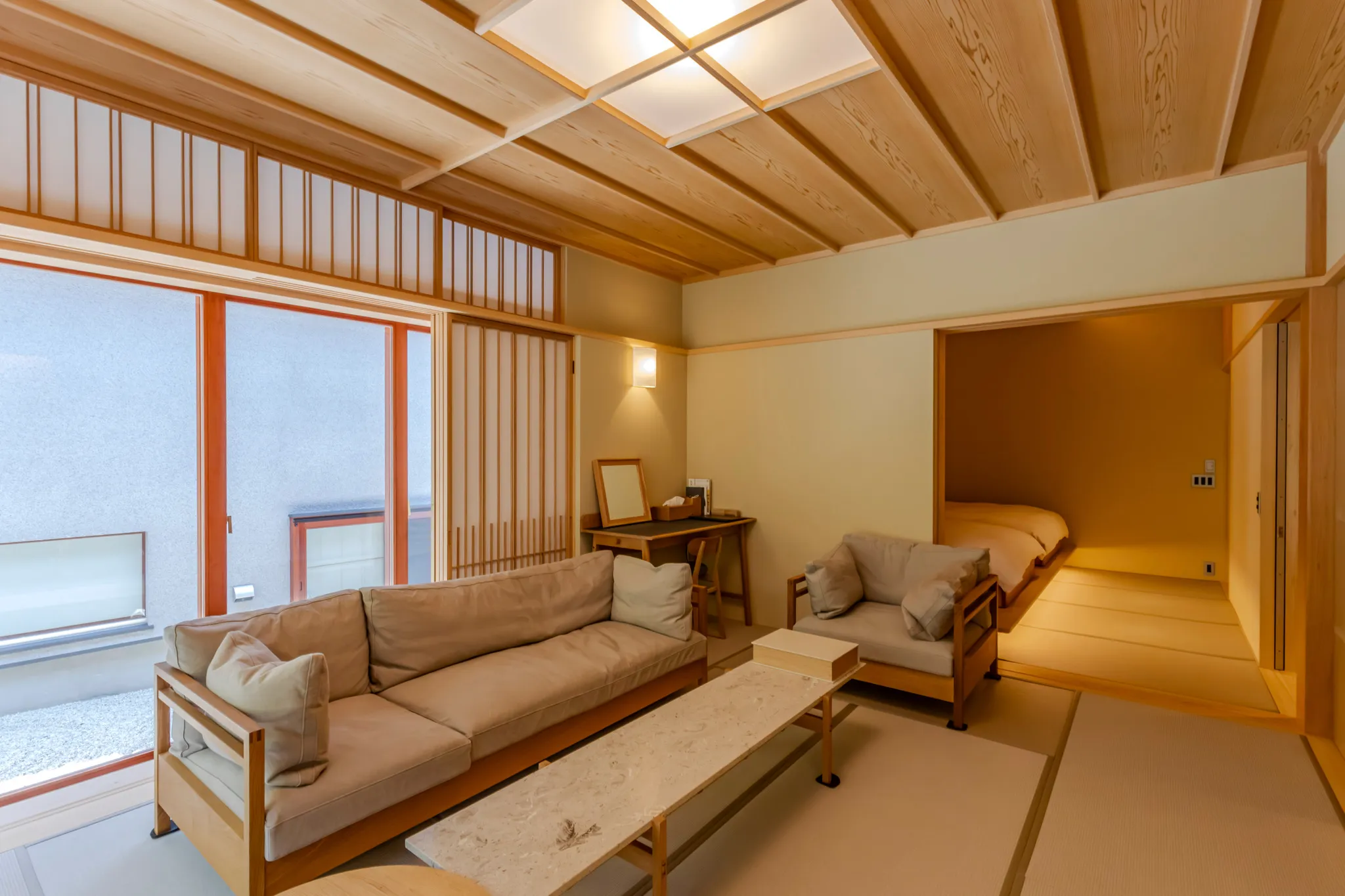 寺院での体験風景